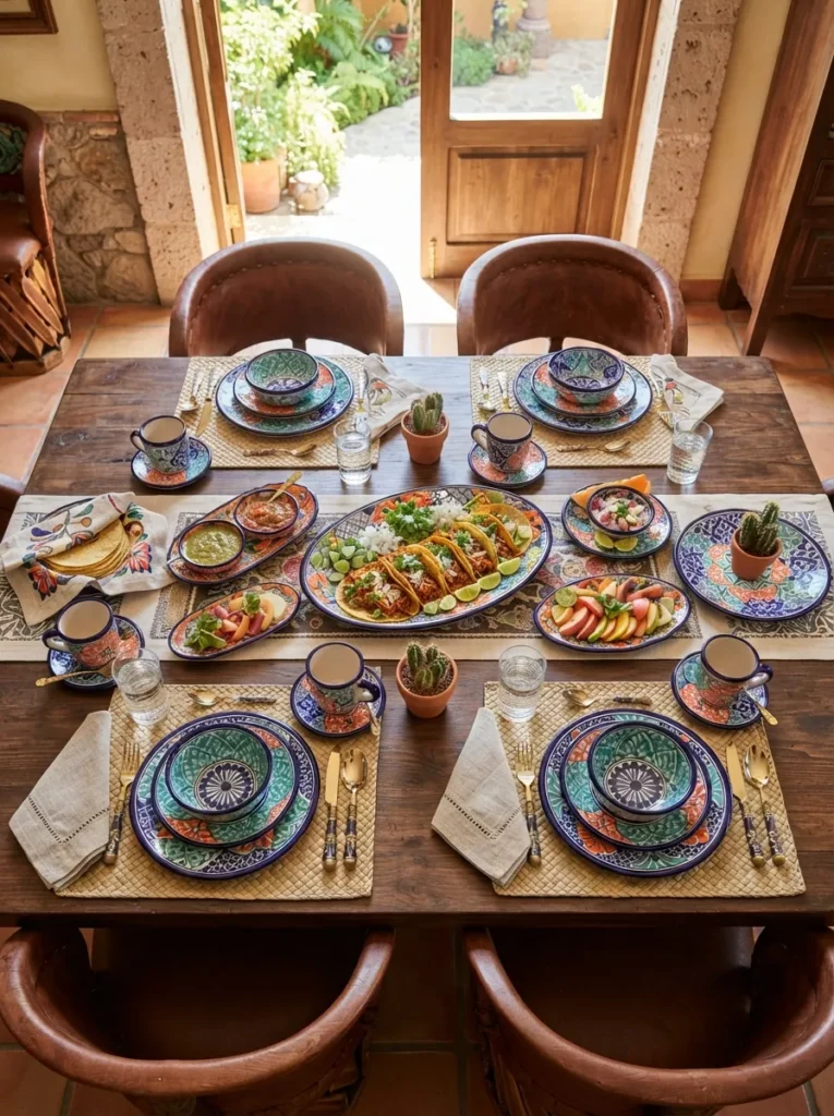 Talavera Dinnerware Set
