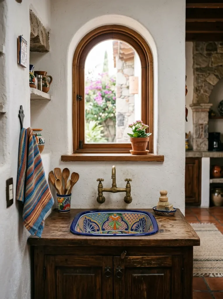 Talavera Kitchen Sink