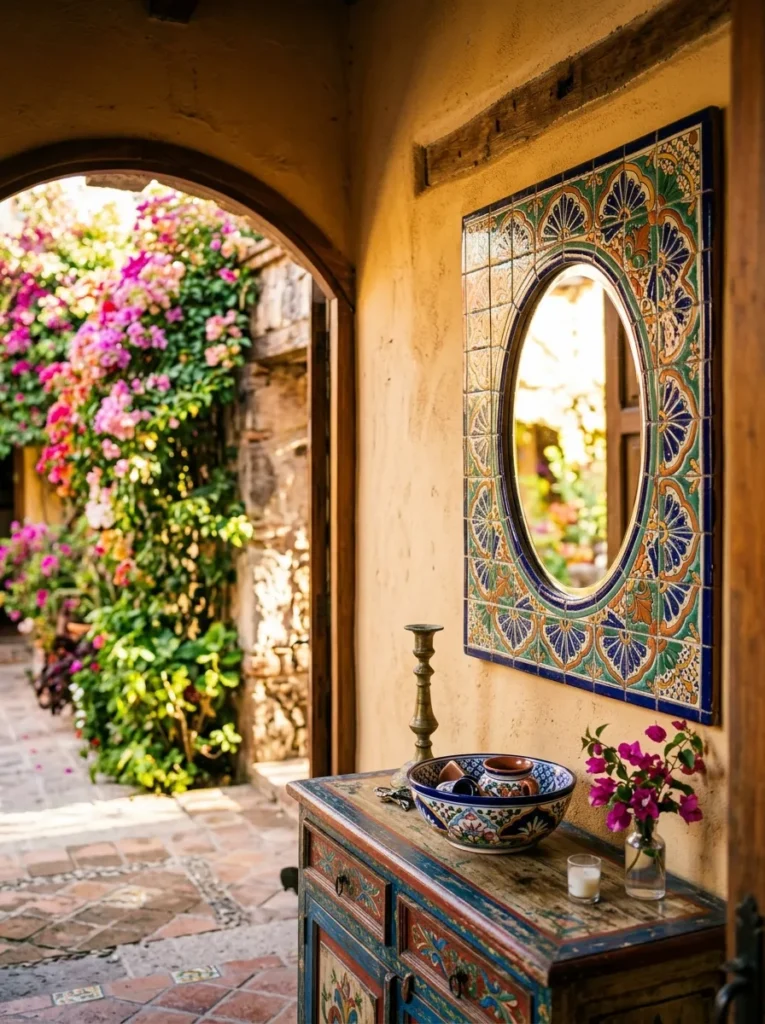 Talavera Mosaic Mirror