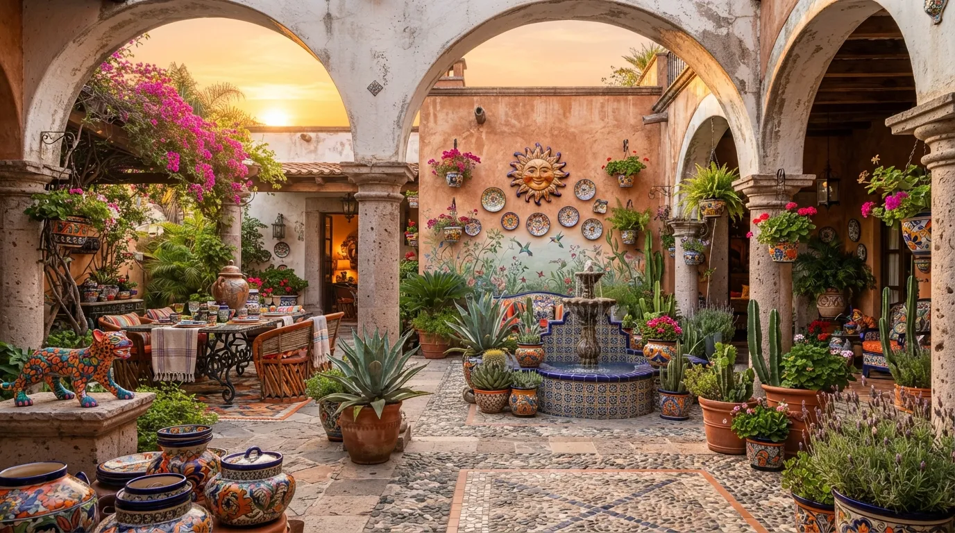 Talavera Pottery Decor