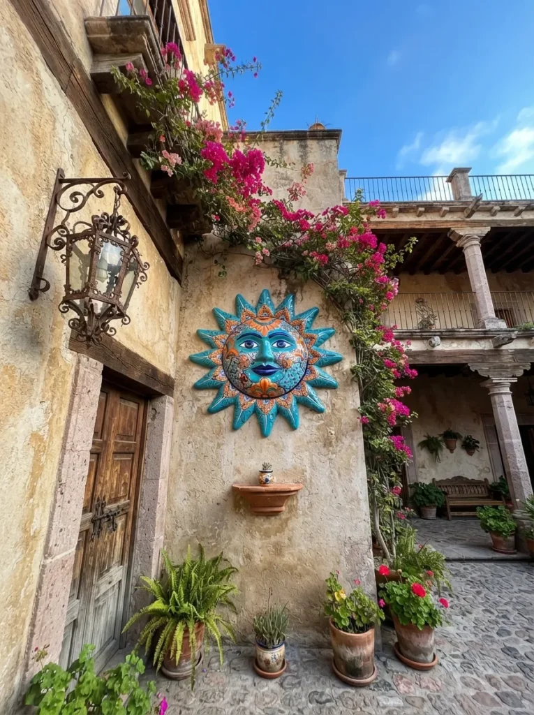 Talavera Sun Plaque