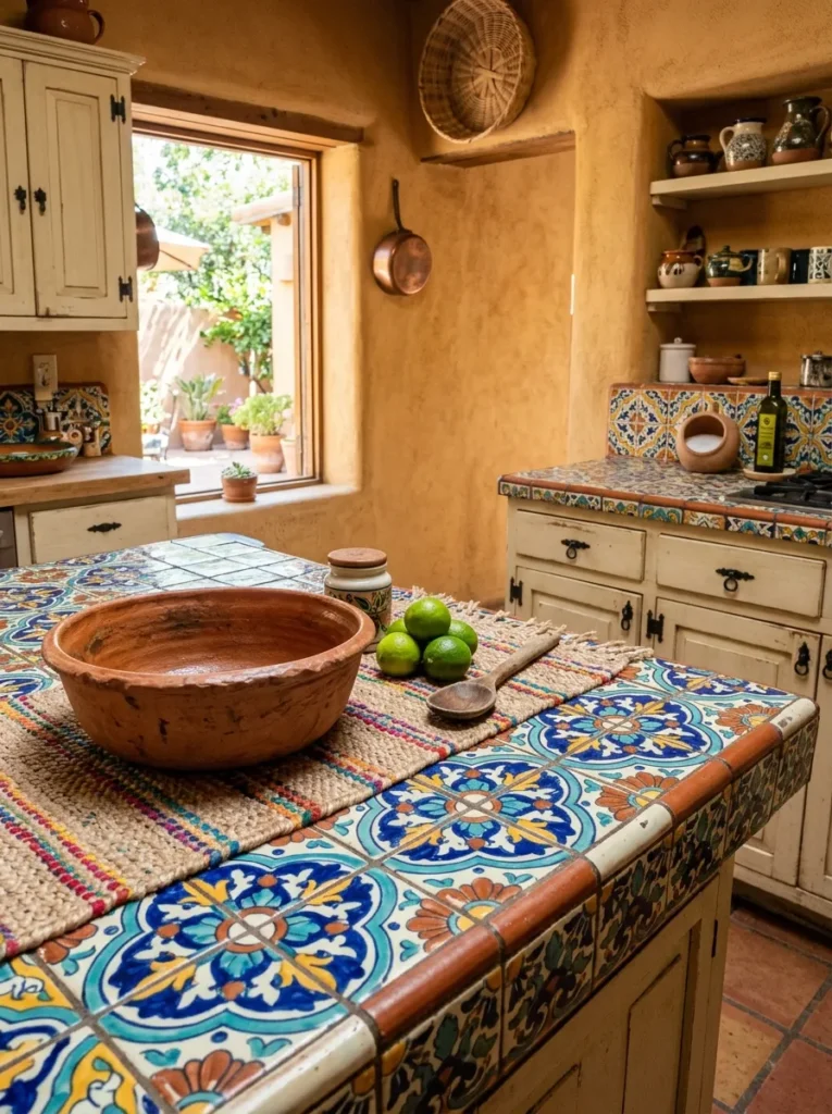 Talavera Tile Countertop