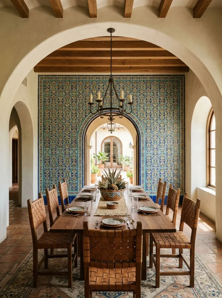 Talavera Tile Wall