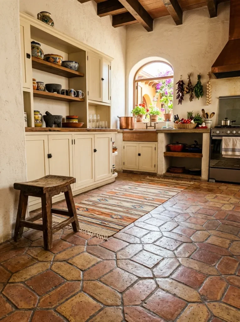 Terracotta Diamond Flooring