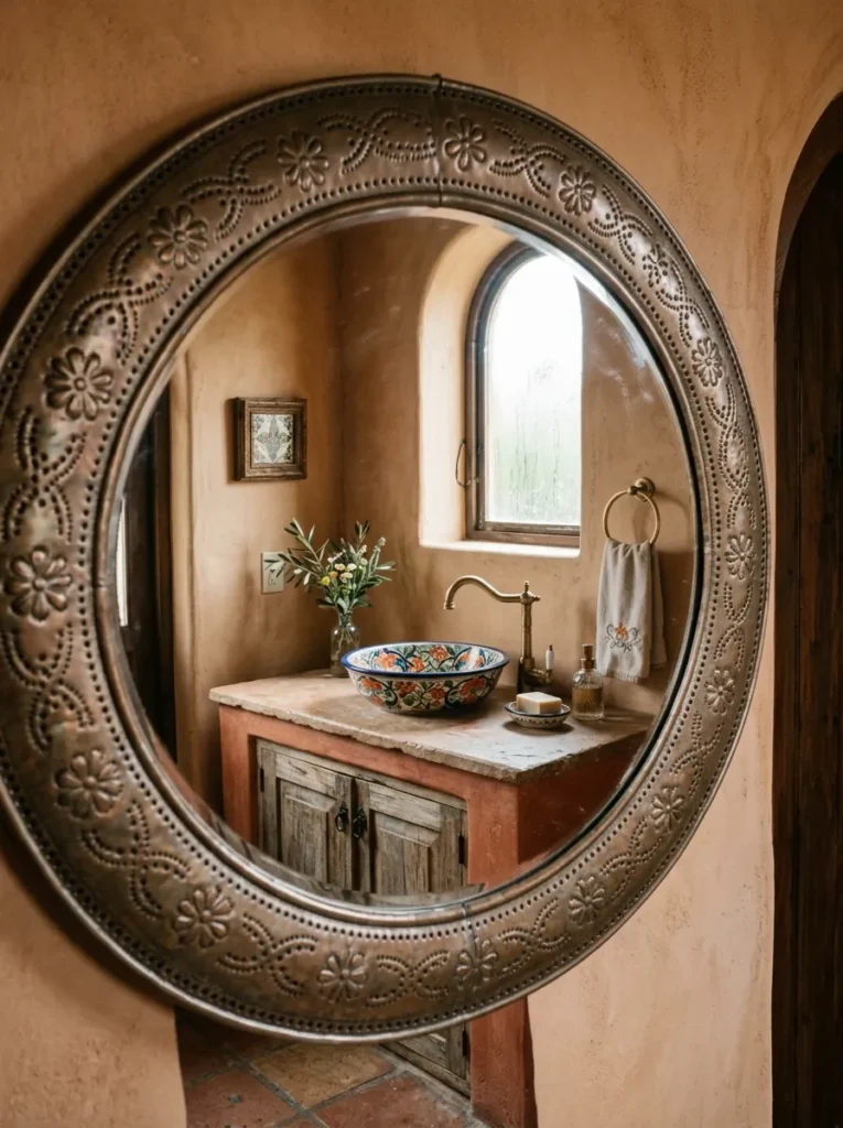 Tin Mirror Frame