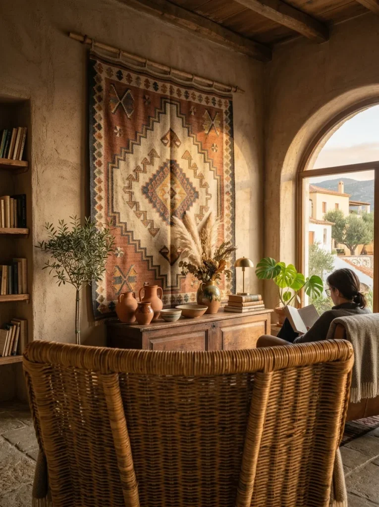 Tribal Textile Tapestry