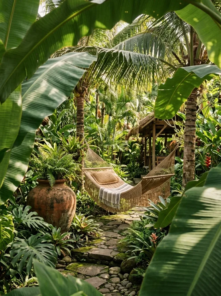 Tropical Garden Hammock