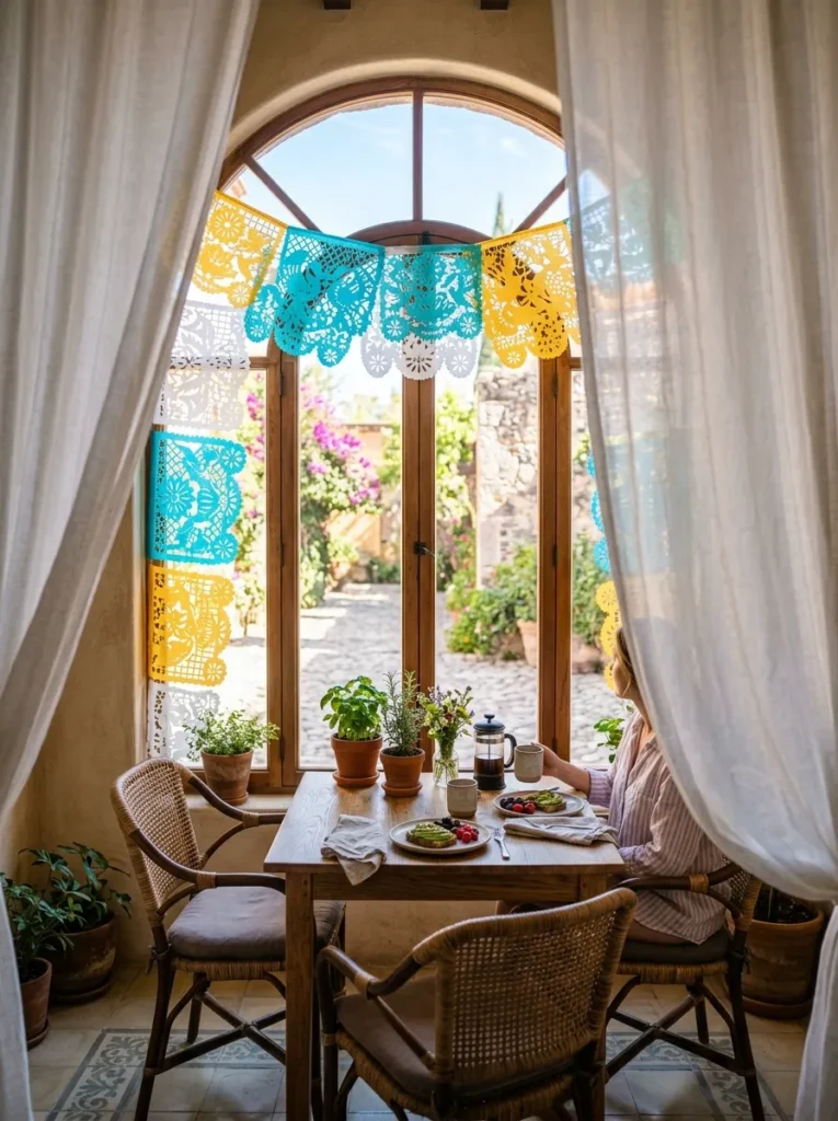 Window Papel Garland