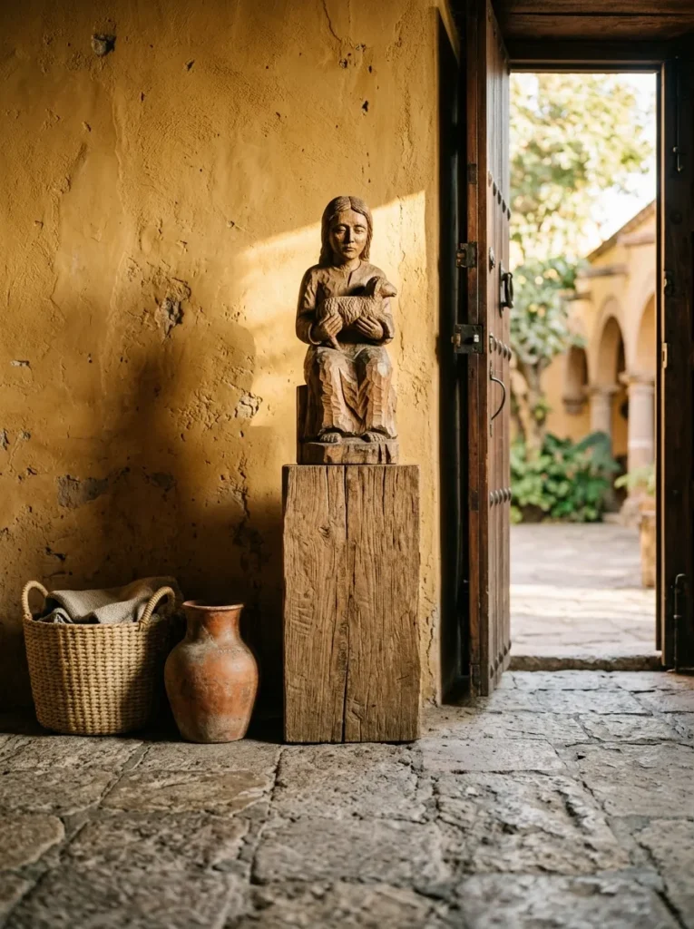  Wooden Folk Sculpture