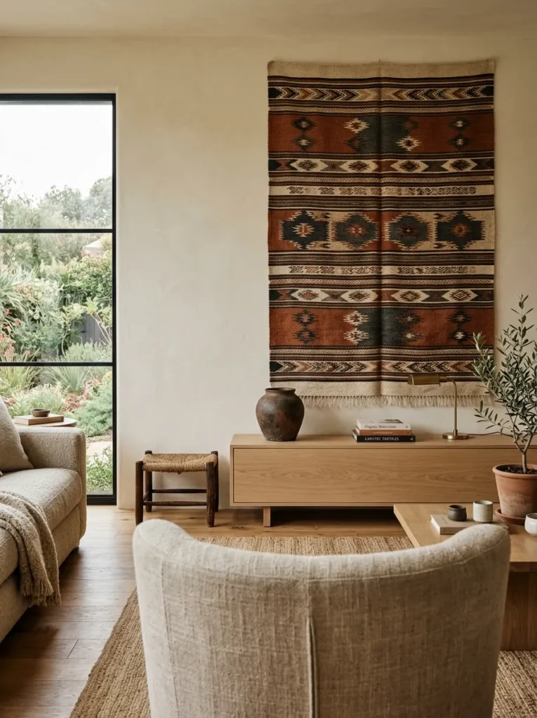 Woven Zapotec Tapestry
