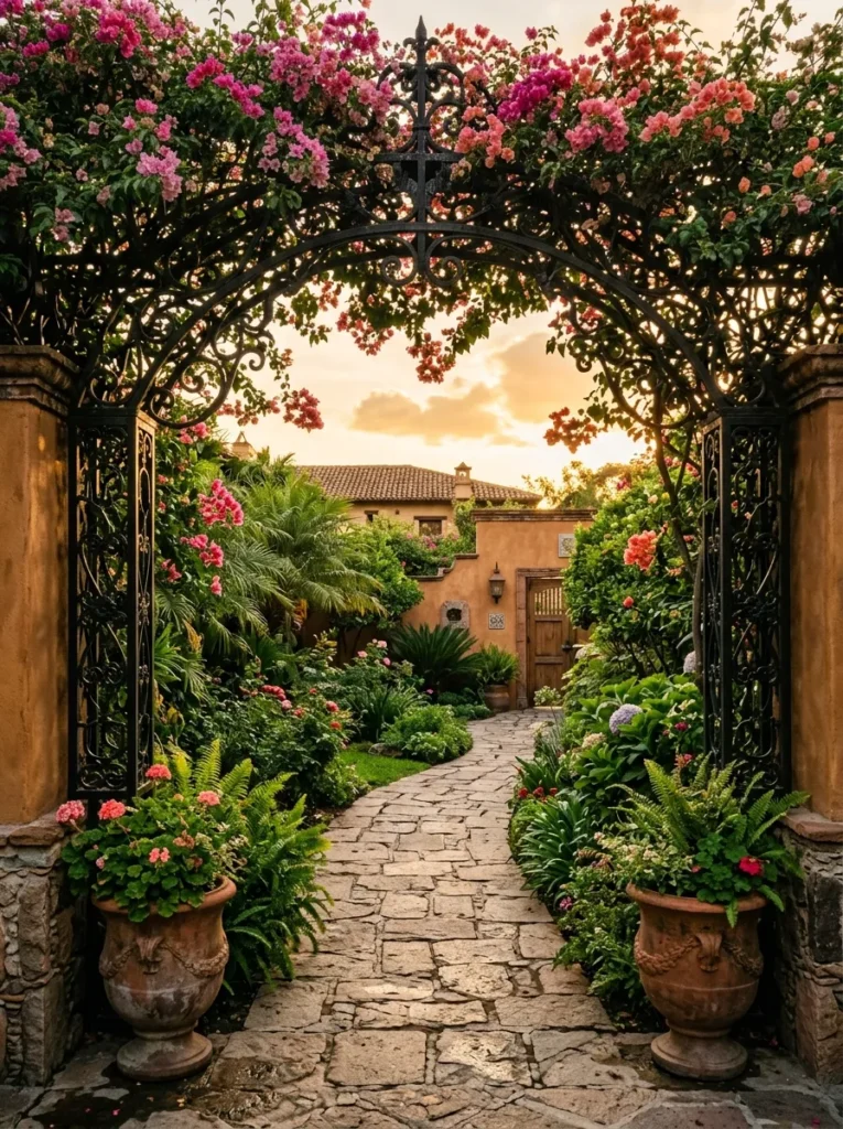 Wrought Iron Arbors