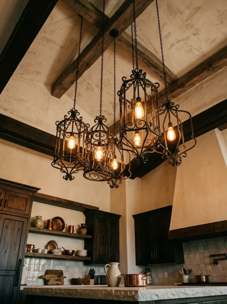 Wrought Iron Fixtures