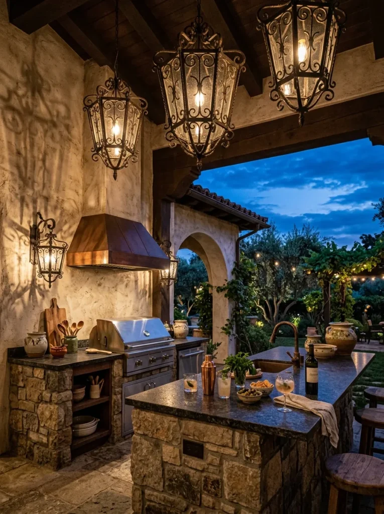 Wrought Iron Lighting