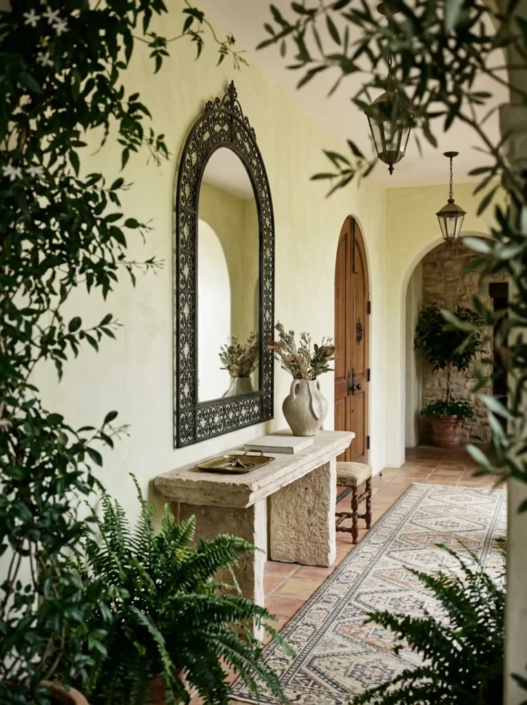 Wrought Iron Mirror