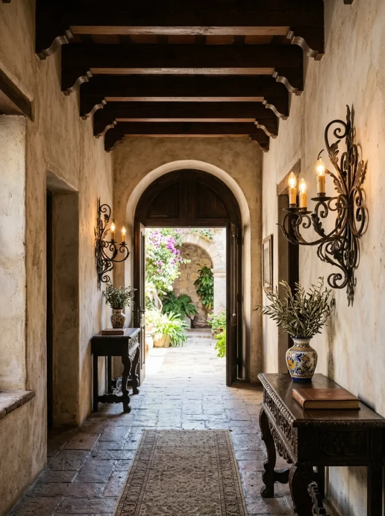Wrought Iron Sconce