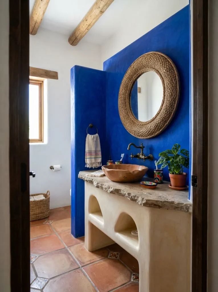 Cobalt Blue Wall