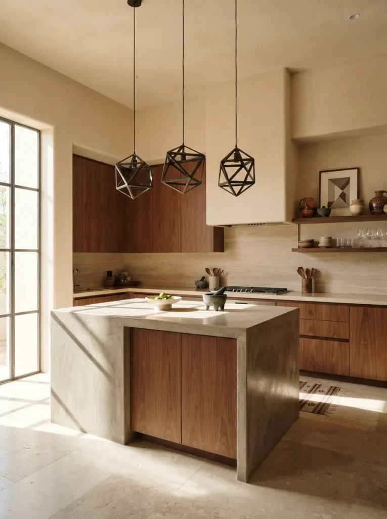 Geometric Metal Pendants