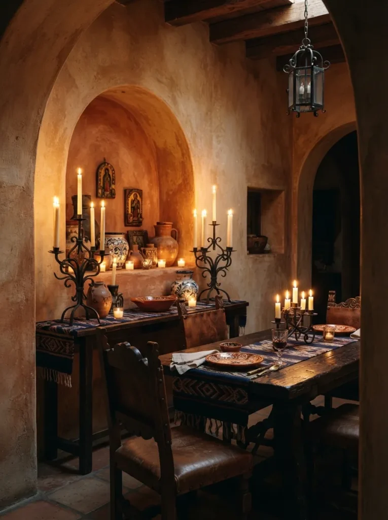 Wrought Iron Candleholders