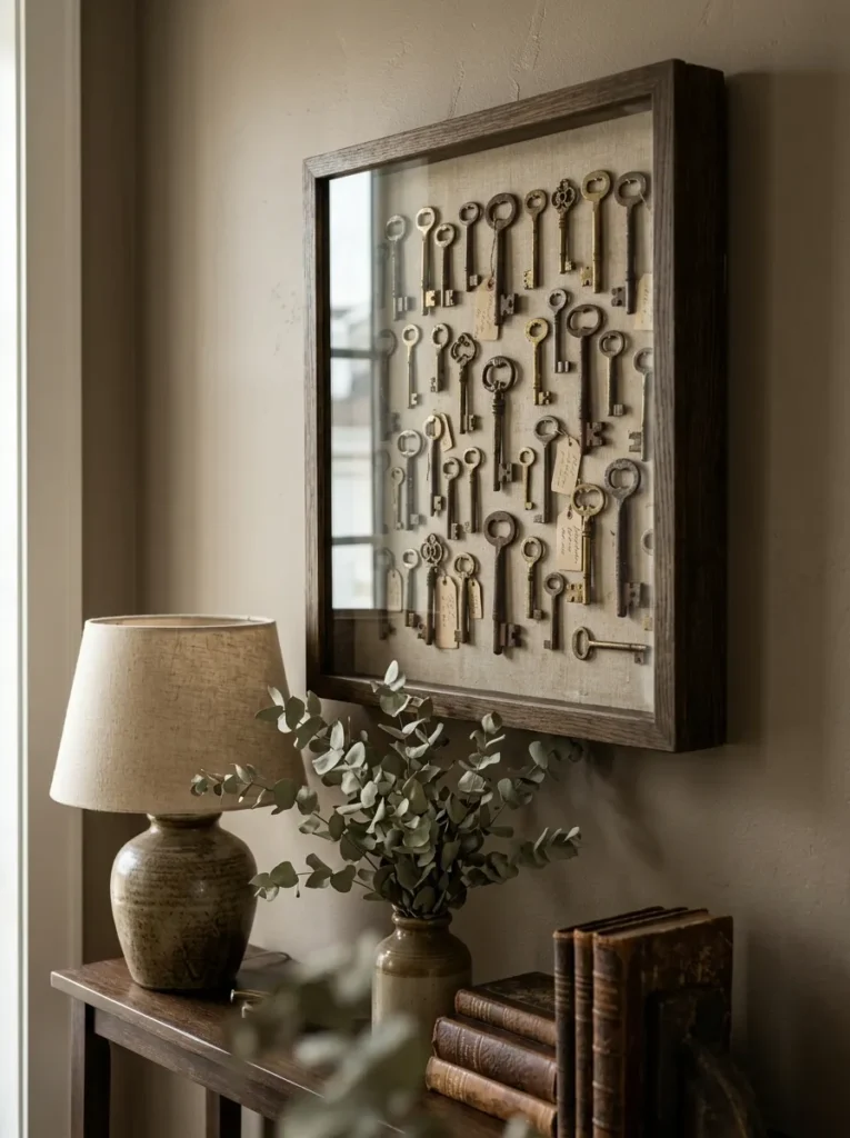 Antique Key Collage