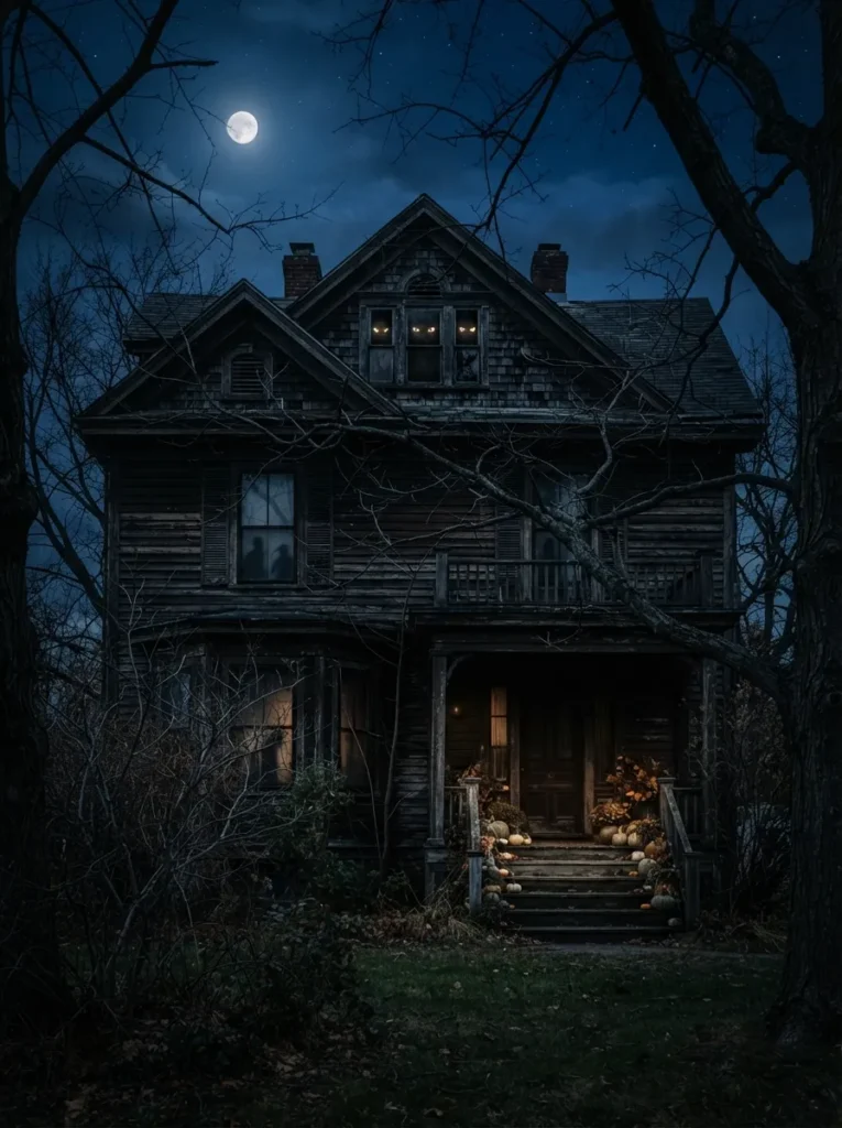 Attic Peeping Eyes