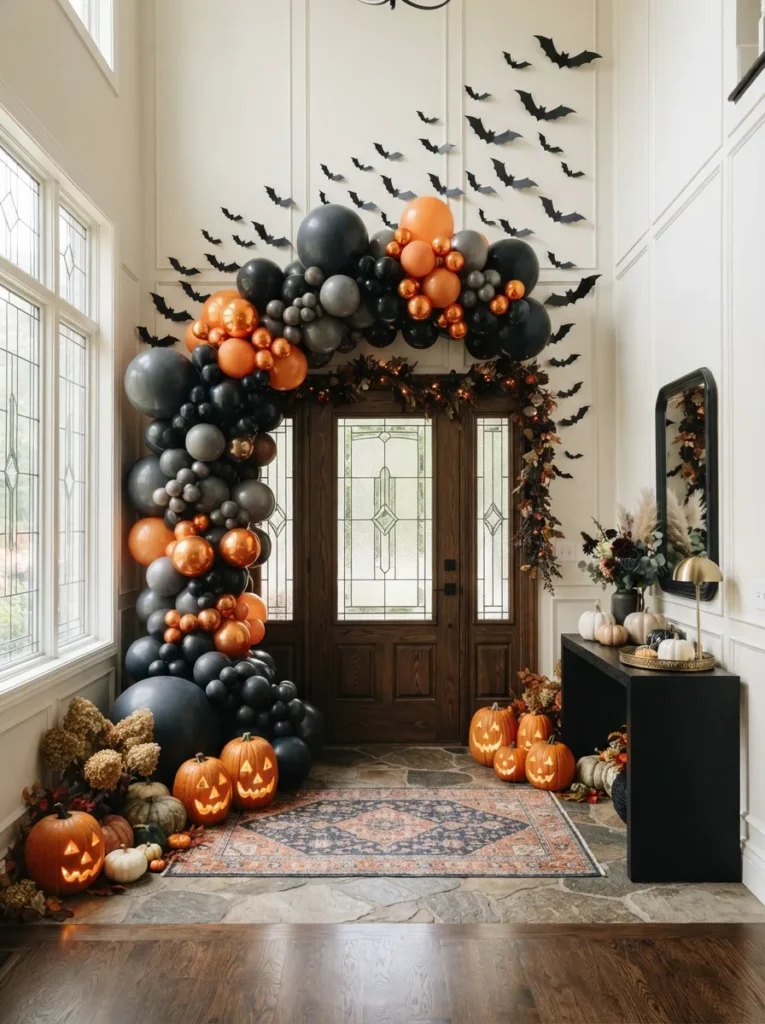 Bat Balloon Arch