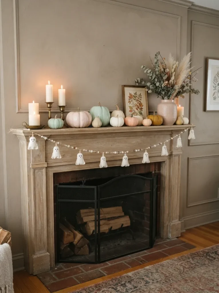 Beaded Ghost Garland