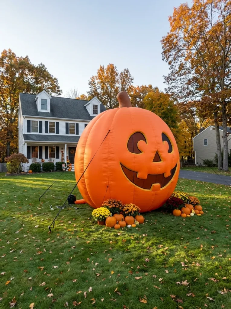 Blow Up Pumpkin