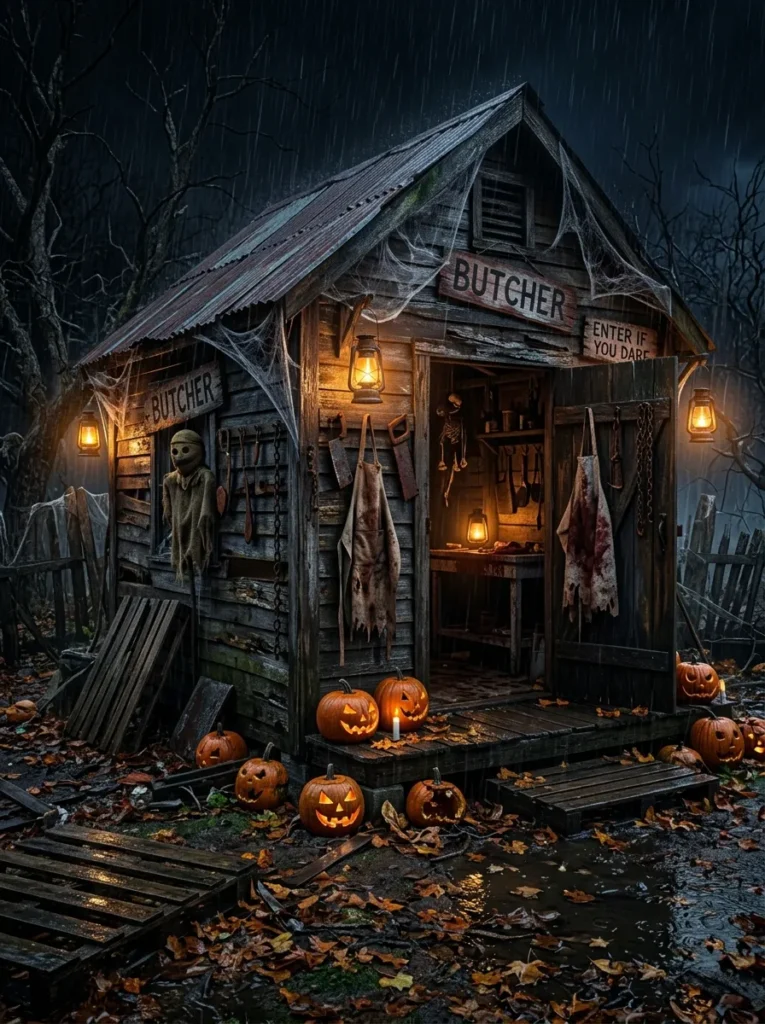 Butcher Shed Scene