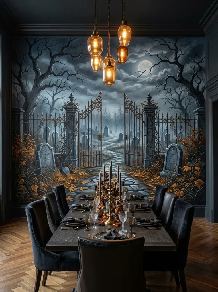 Cemetery Gate Mural