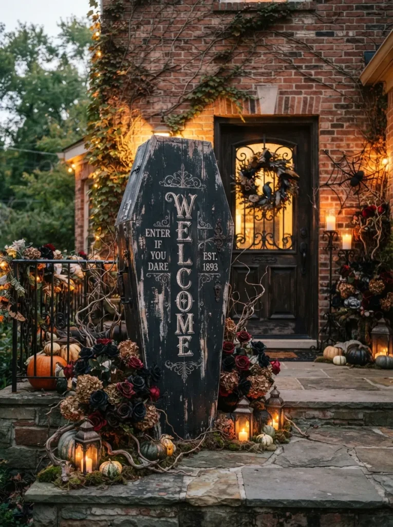 Coffin Welcome Sign