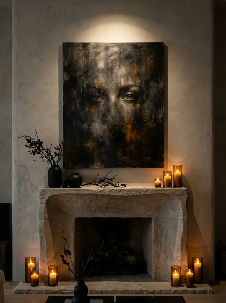  Creepy Eyes Painting