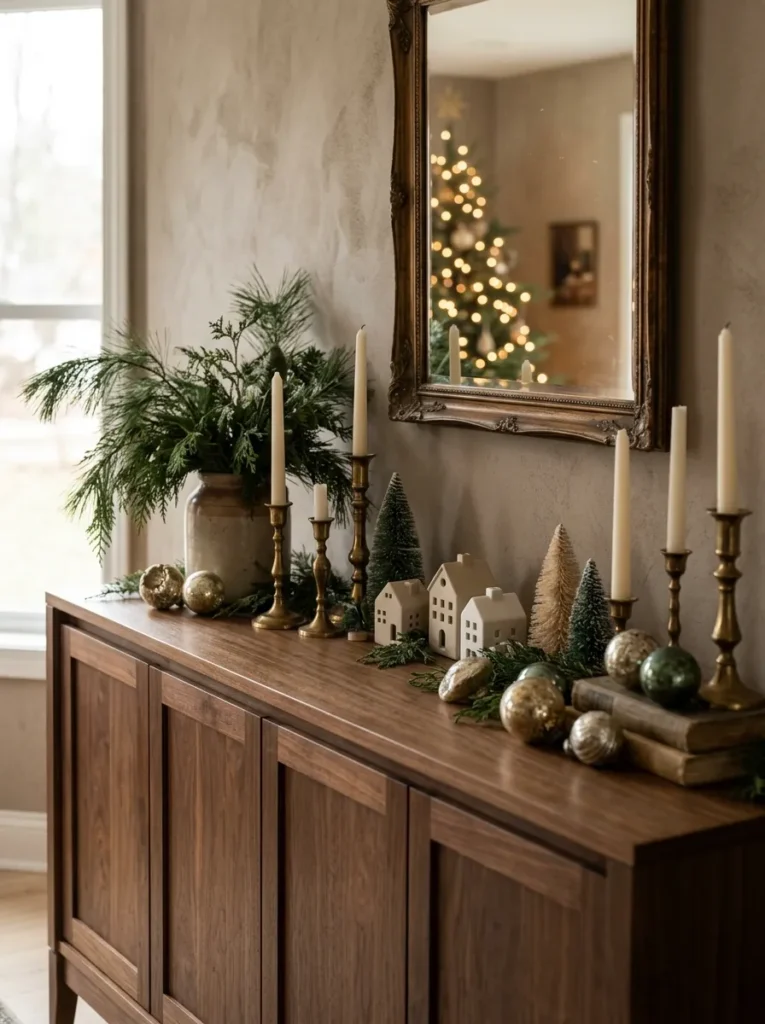 Curated Sideboard Display