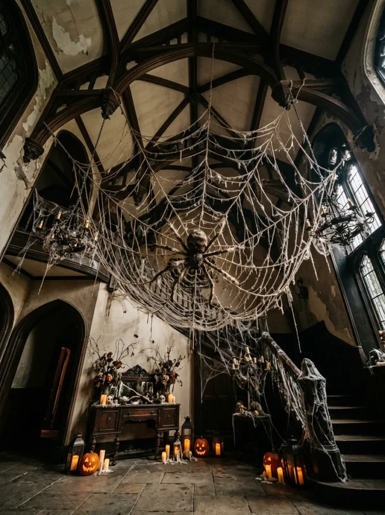 Dangling Spiderweb Net