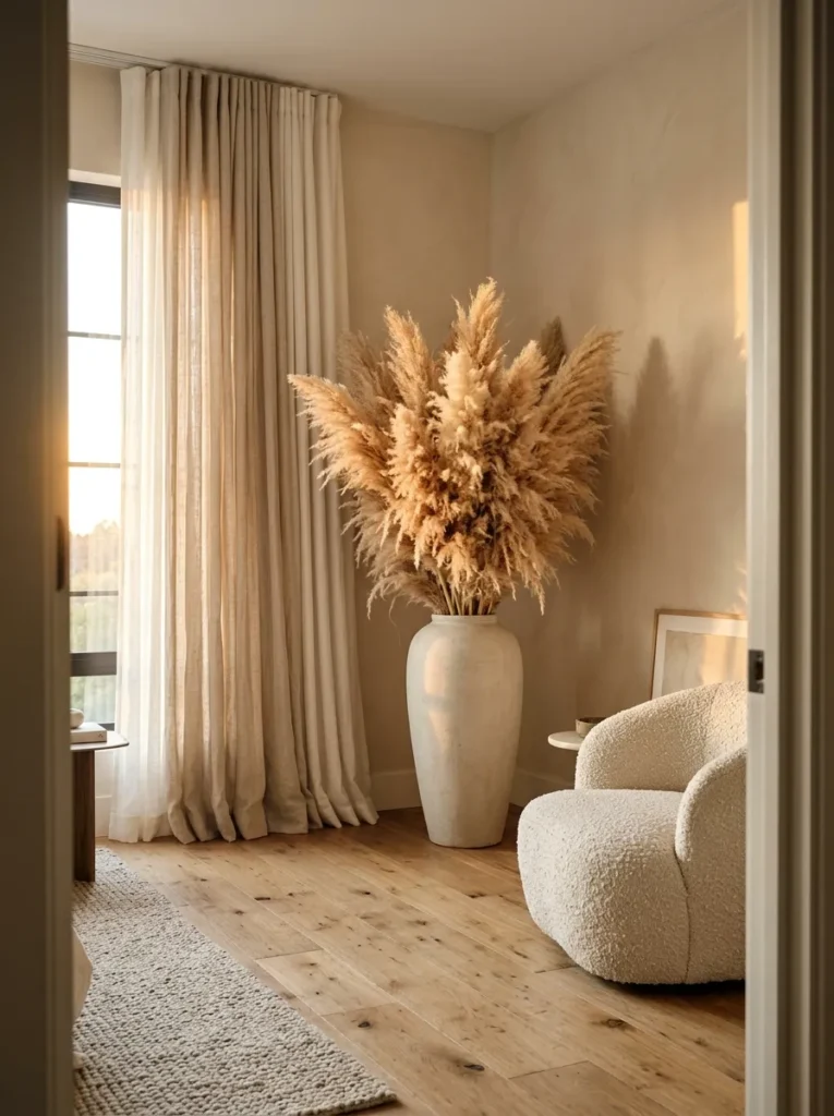 Dried Pampas Arrangement