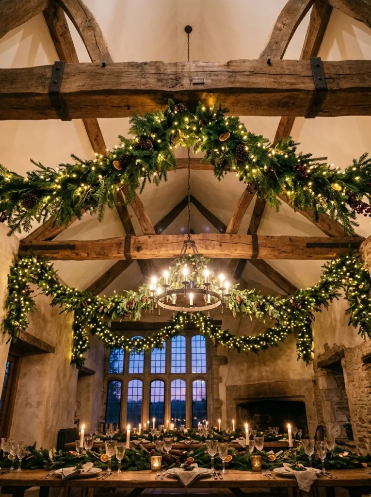 Evergreen Ceiling Swag