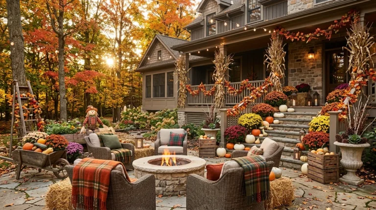 Fall Autumn Outdoor Decorating