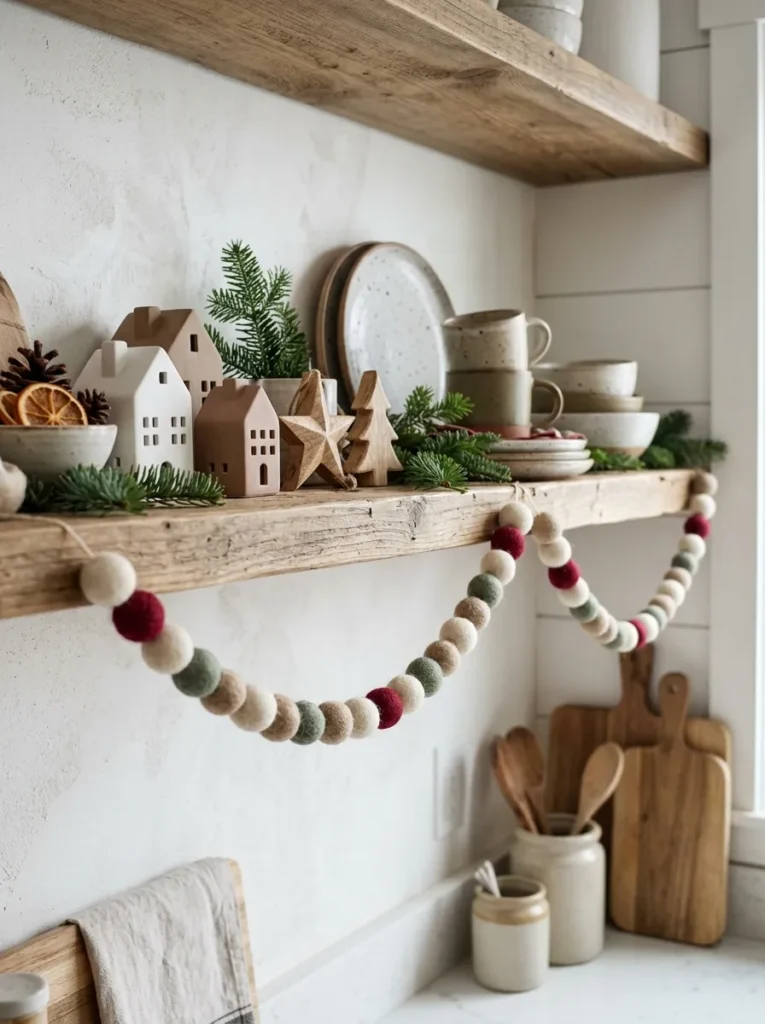 Felt Ball Garland