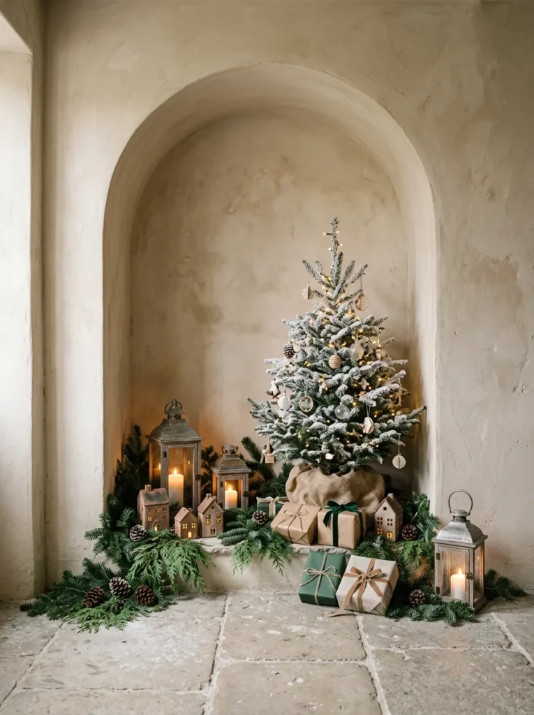 Festive Alcove Styling