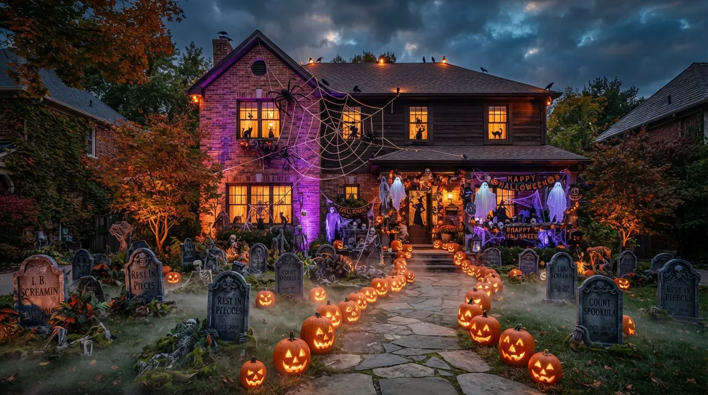Halloween House Decorations