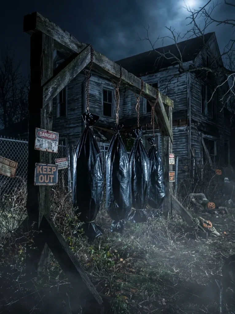 Hanging Corpse Bags