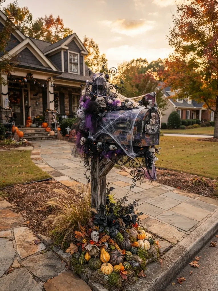 Haunted Mailbox Wrap