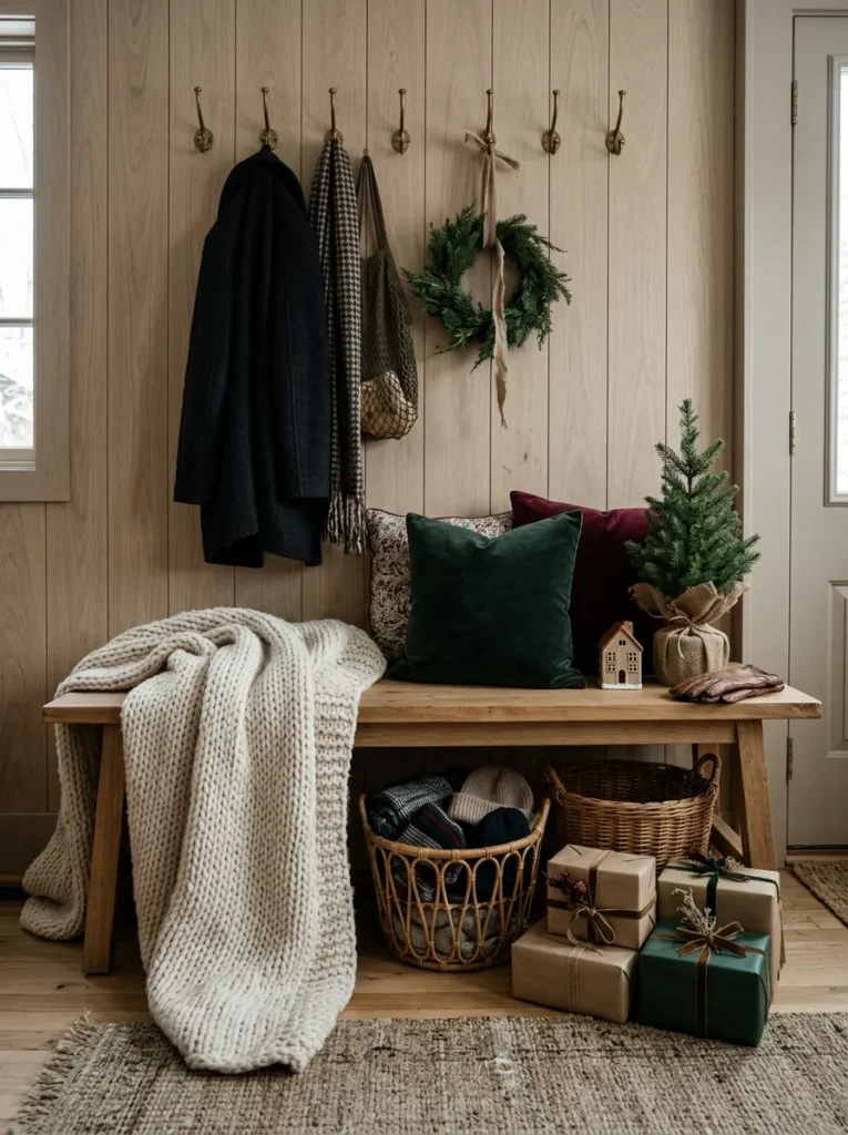 Holiday Bench Styling