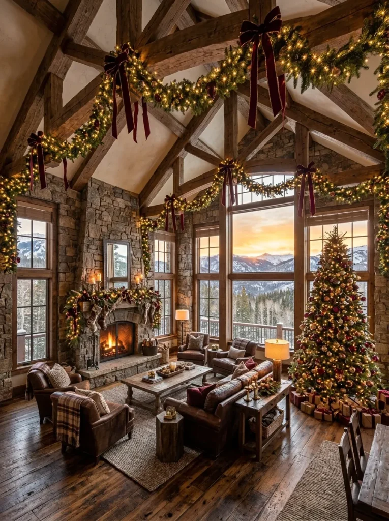 Holiday Ceiling Beams