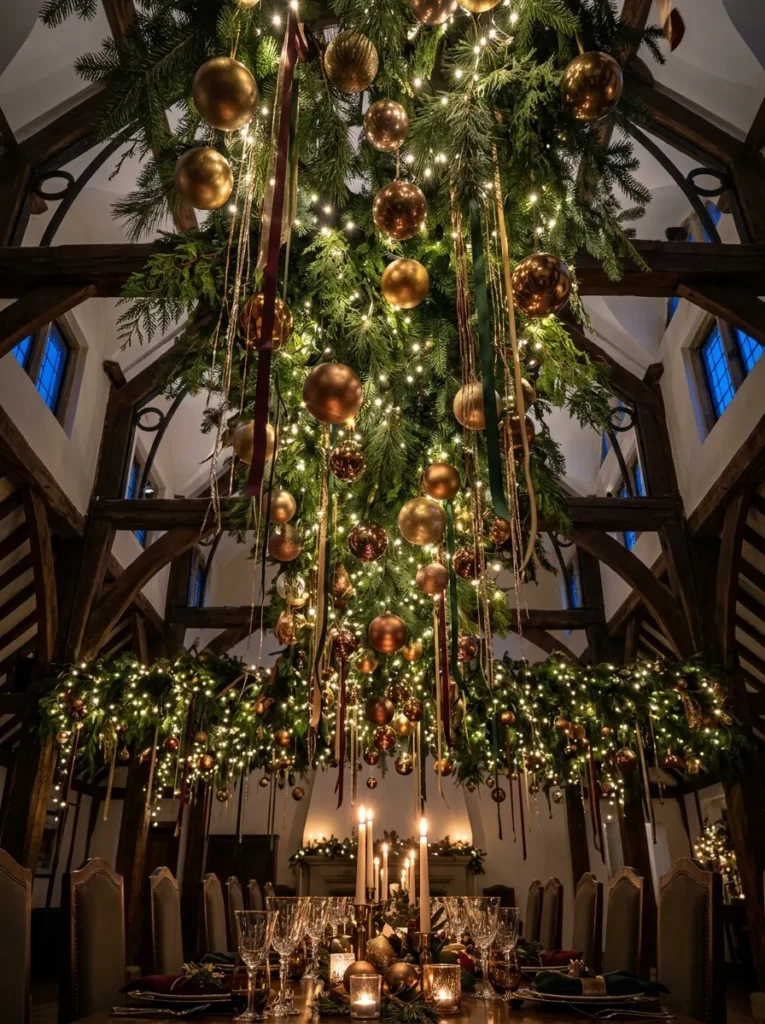 Holiday Ceiling Installation