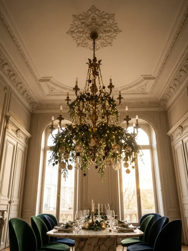 Holiday Chandelier Accents