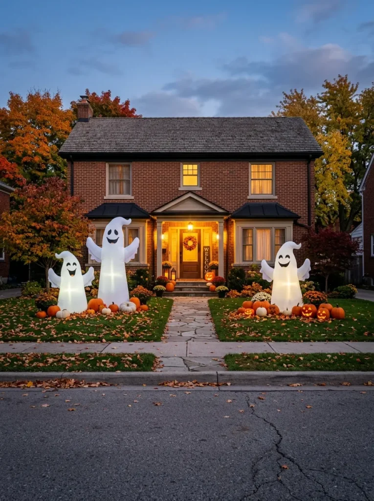Inflatable Ghost Trio