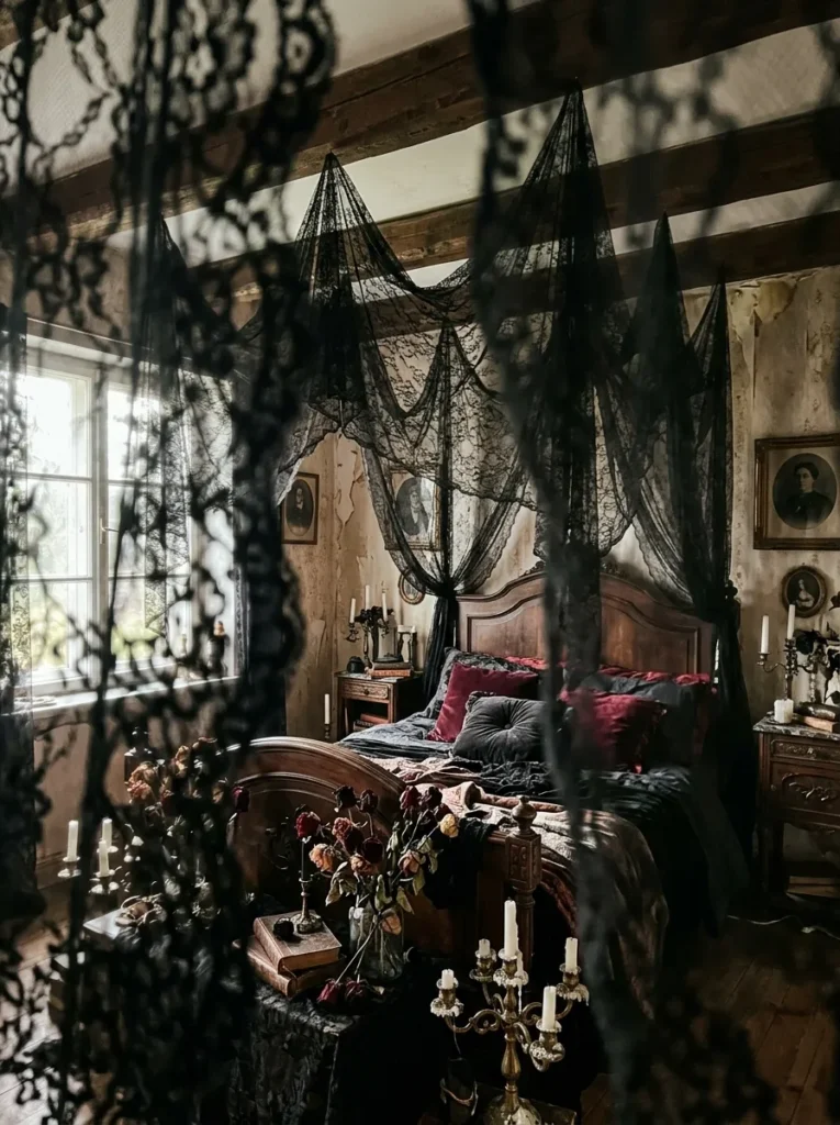 Lace Curtain Veils