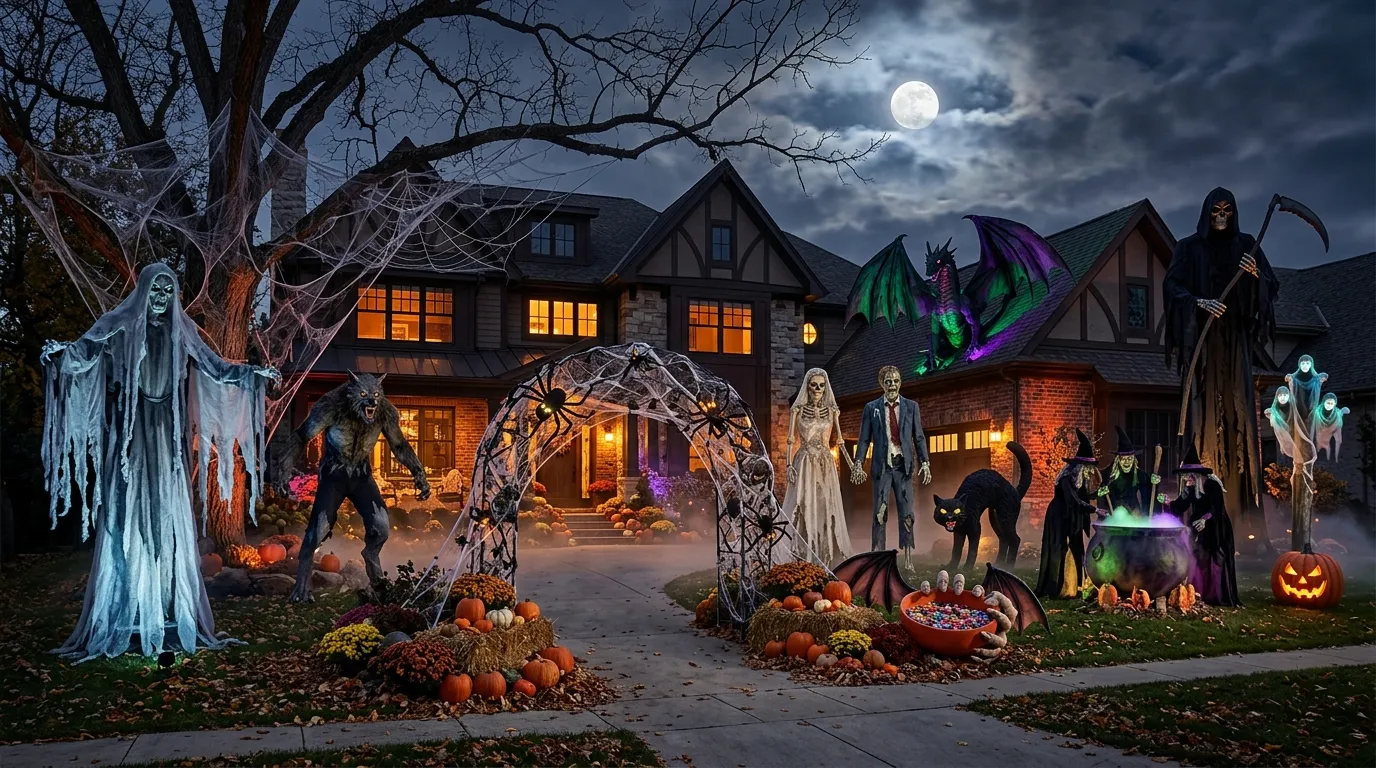 Large Outdoor Halloween Decorations