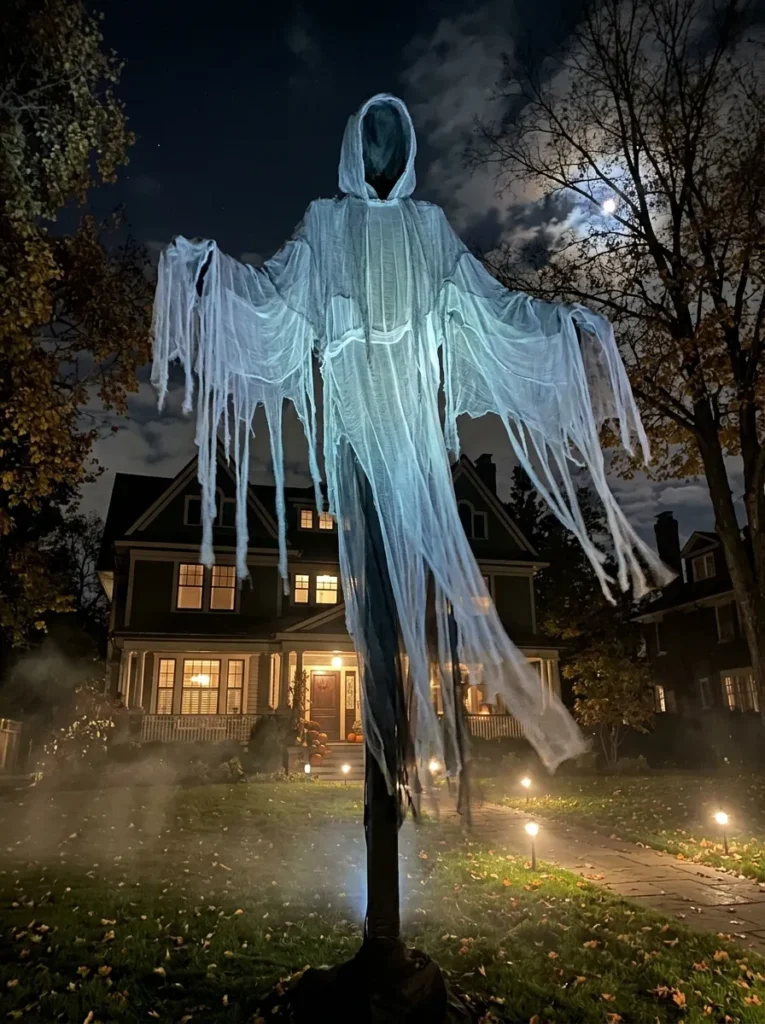 Lighted Wraith Pole