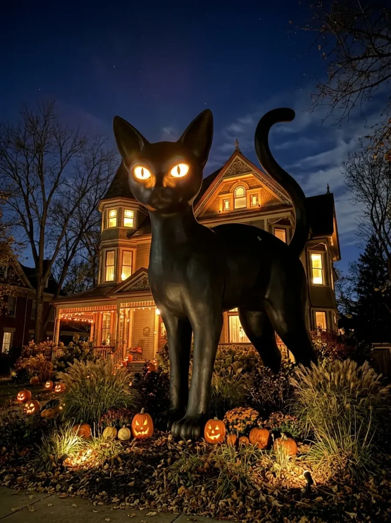 Massive Black Cat
